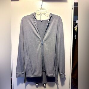 Grey Juicy Couture zip hoodie